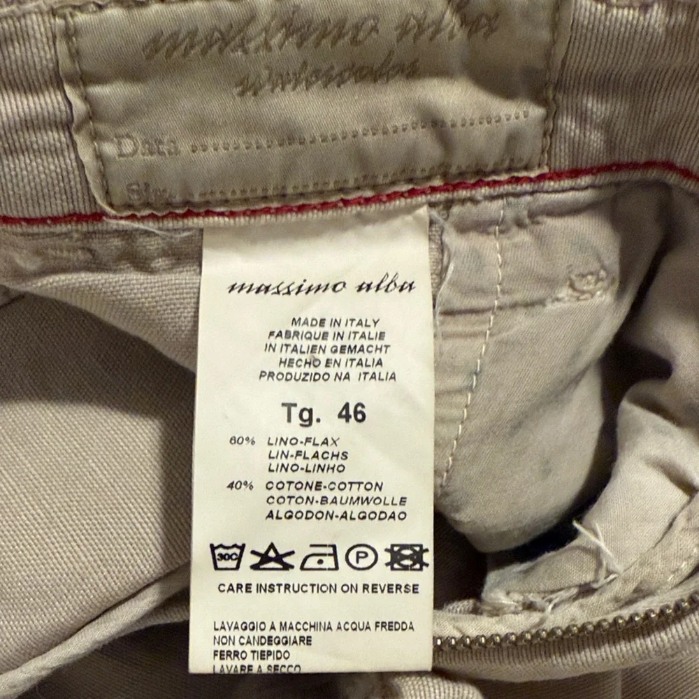Massimo Alba Beige Chinos - Picture 2 of 3